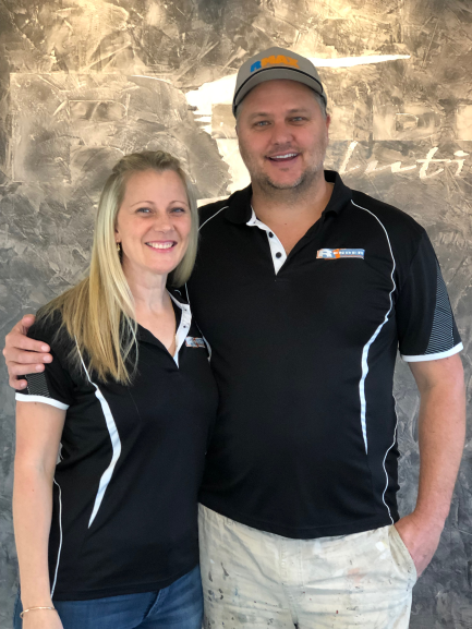 Simone and Brendon Frost of Render Solutions